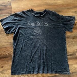 Four Roses Bourbon Charcoal Tee